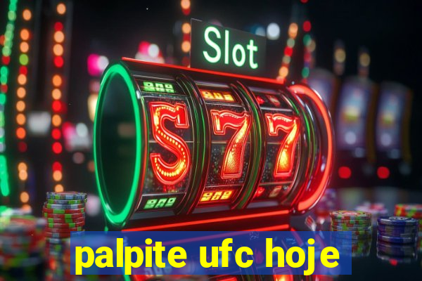 palpite ufc hoje